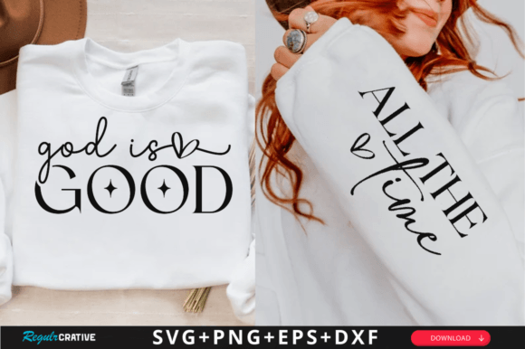 All the Time Sleeve SVG Faith Design Review