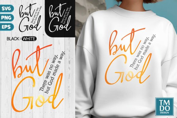 But God Svg Bible Verse for Real Embroidery Projects