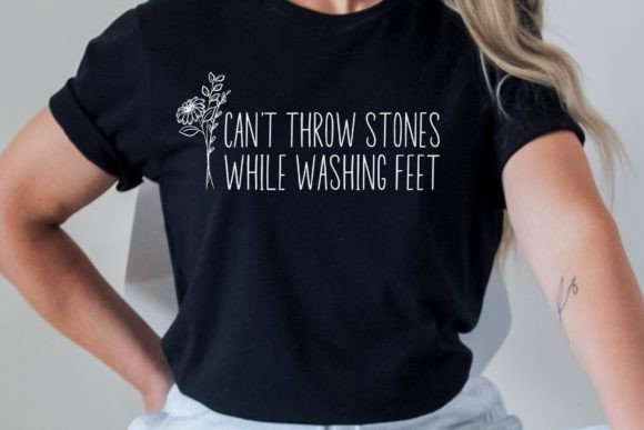 Can t Throw Stones Faith SVG Review for Real Embroidery Projects