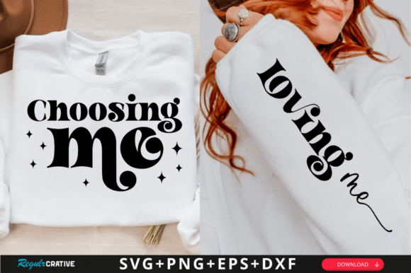 Choosing Me Sleeve Svg Design, Faith SVG Review