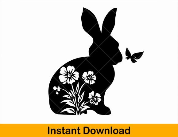 Easter Bunny SVG: A Playful Design for Springtime Embroidery Projects