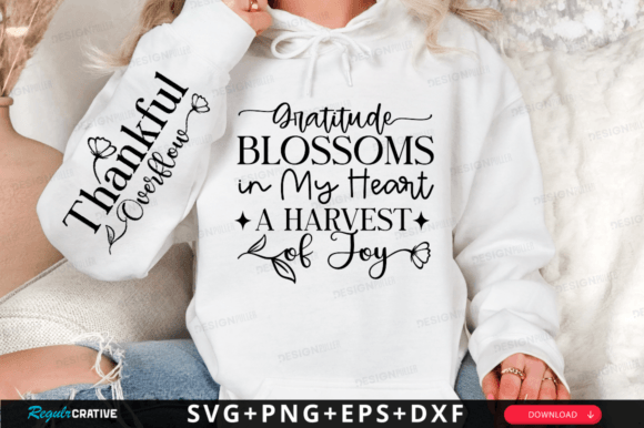 Gratitude Blossoms in My Heart Faith SVG Review