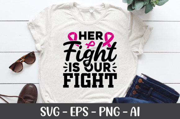 Her Fight is Our Fight SVG Review for Real Embroidery Projects