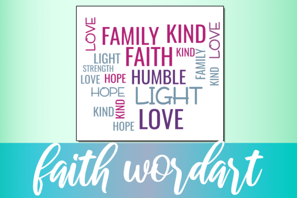 Review of Faith WordArt Collection for Real Embroidery Projects