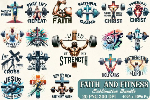 Reviewing Faith and Fitness Sublimation PNG Bundle for Real Projects
